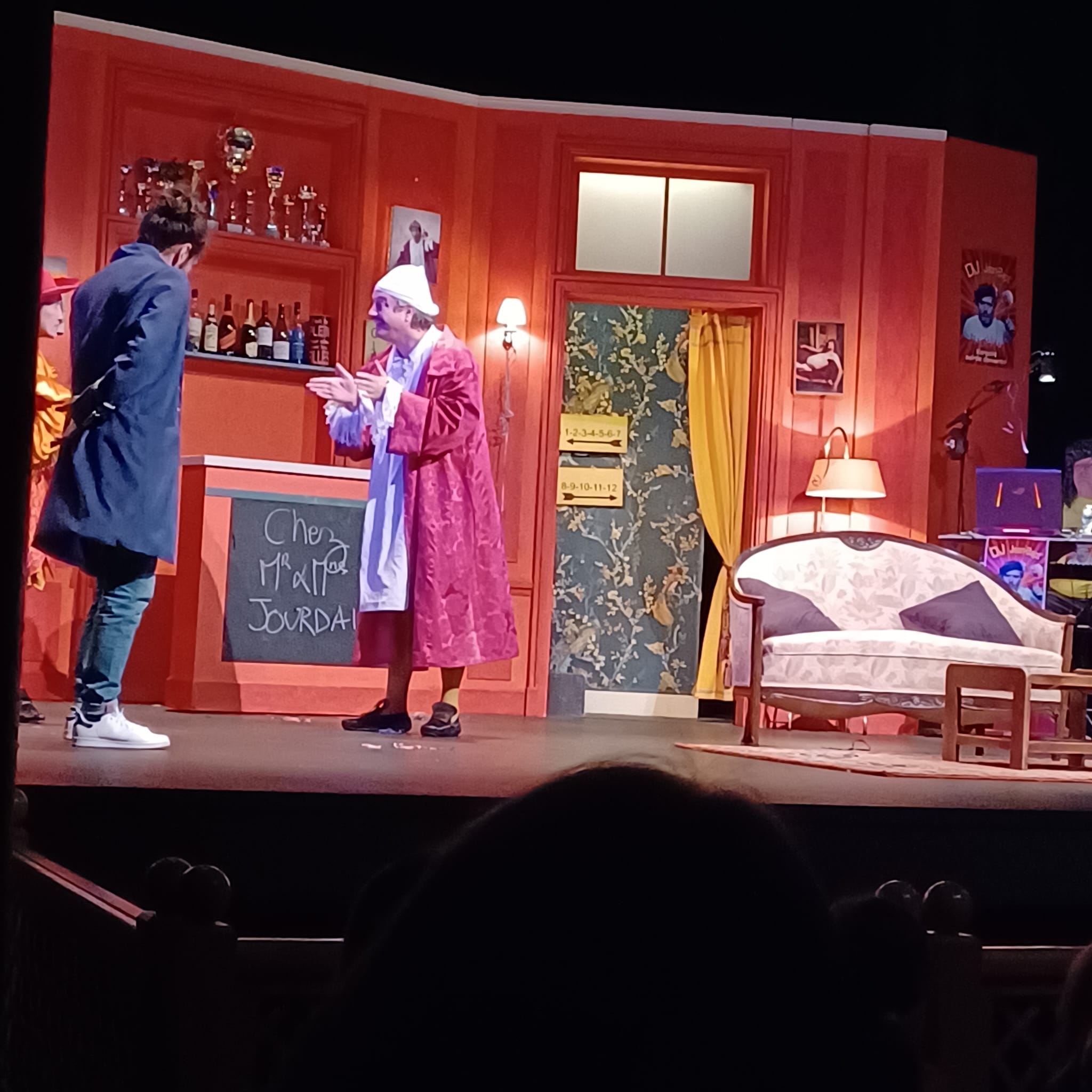 Les élèves découvrent Molière